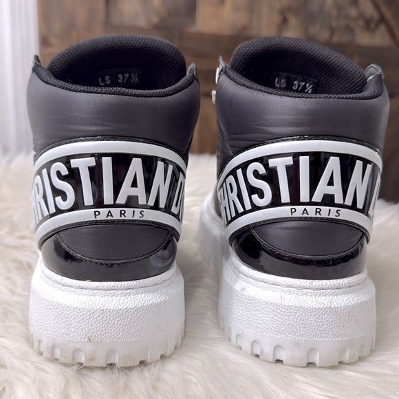 CHRISTIAN DIOR D Player High-Top Sneakers - Picture 6 of 15